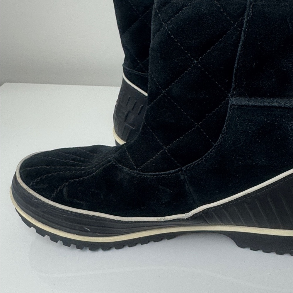 Sorel Tivoli II Pull On black Women's Black Winter Snow Boots US 8 - Picture 7 of 8